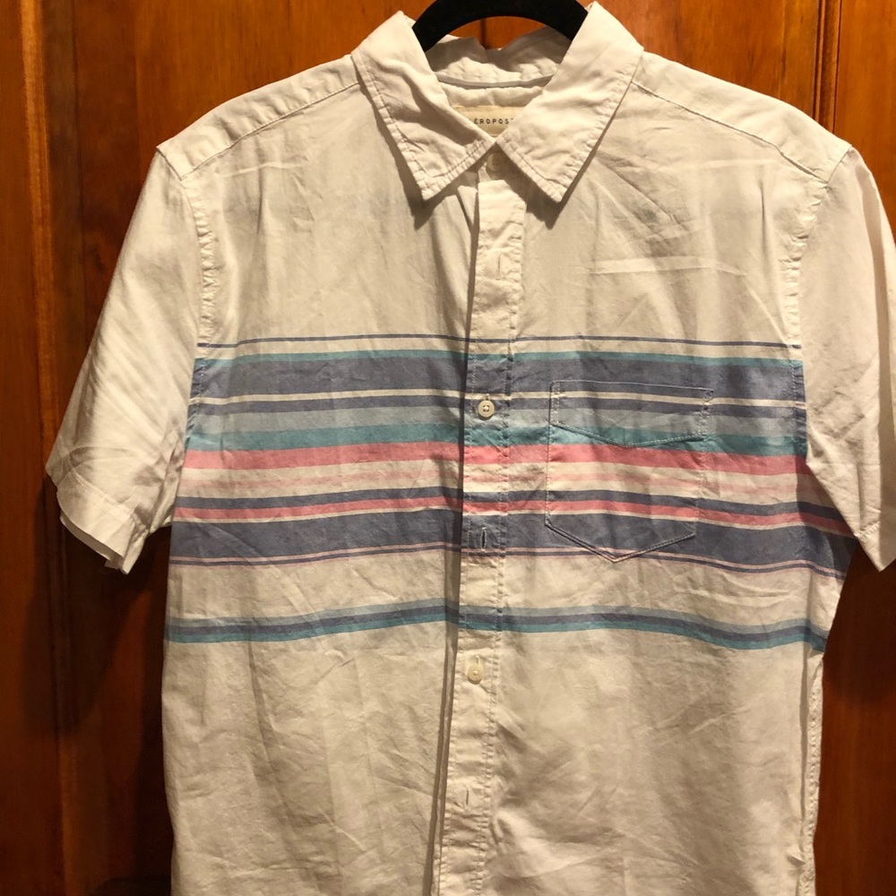 Casual Aeropostale short sleeve button down